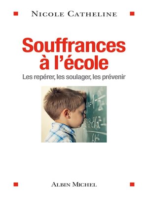cover image of Souffrances à l'école
